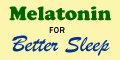 Melatonin for better sleep